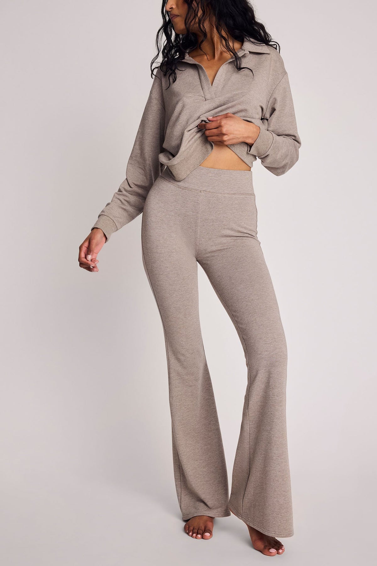 Club Pullover in Mink