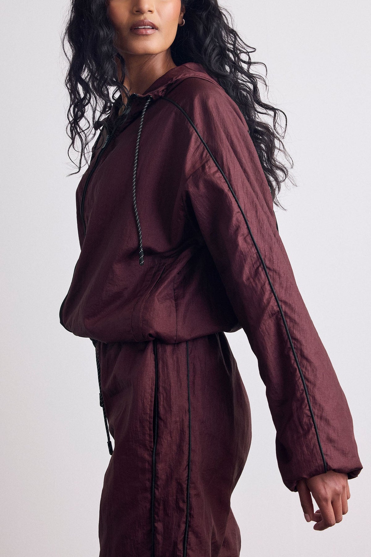 Parachute Jacket in Garnet