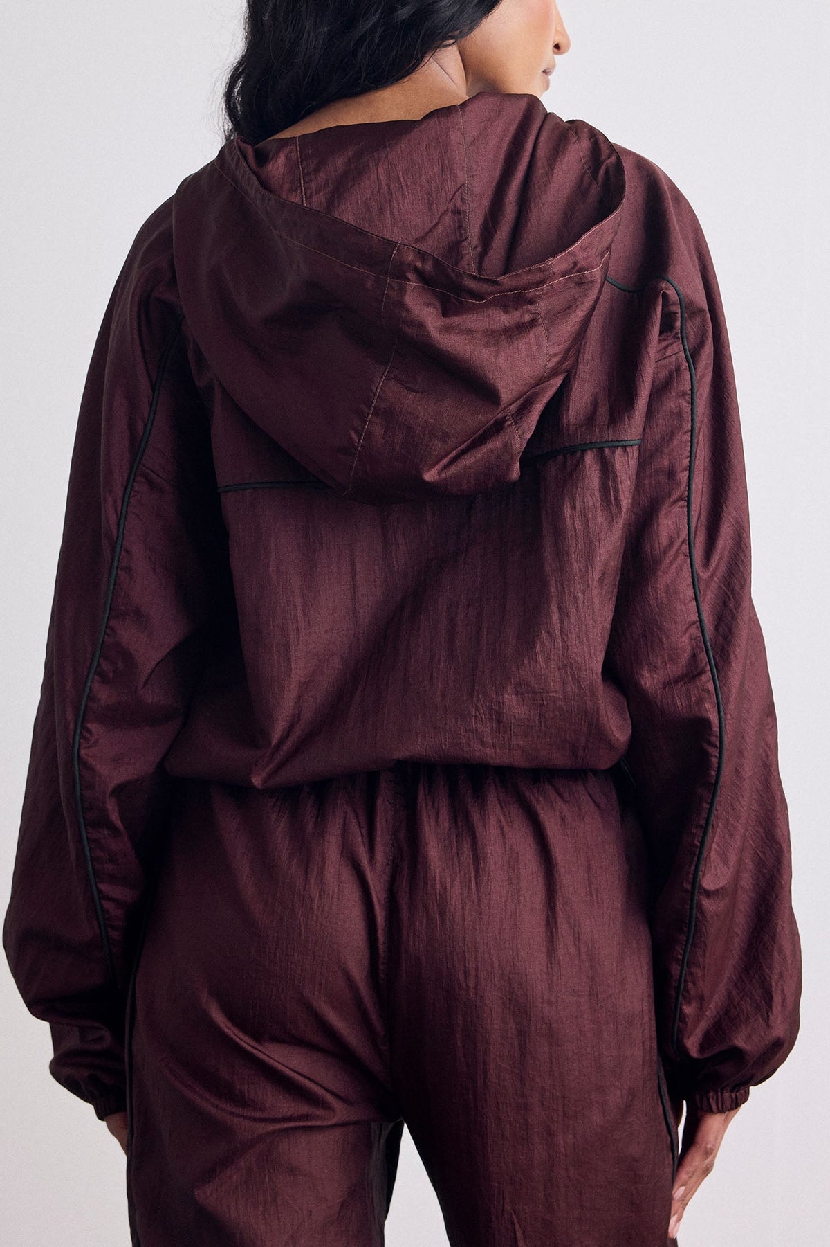 Parachute Jacket in Garnet